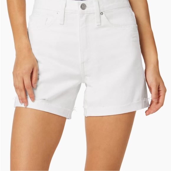 Hudson Jeans White Jean Shorts - Picture 2 of 13